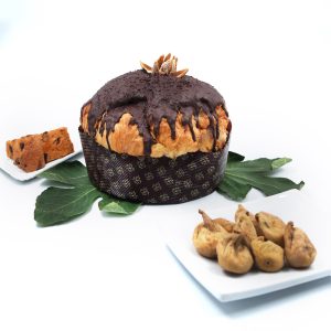 Panettone fichi e cioccolato
