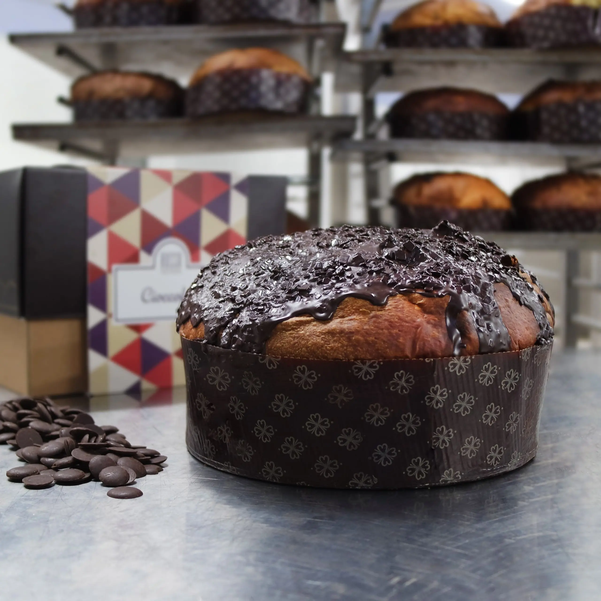 Panettone al cioccolato
