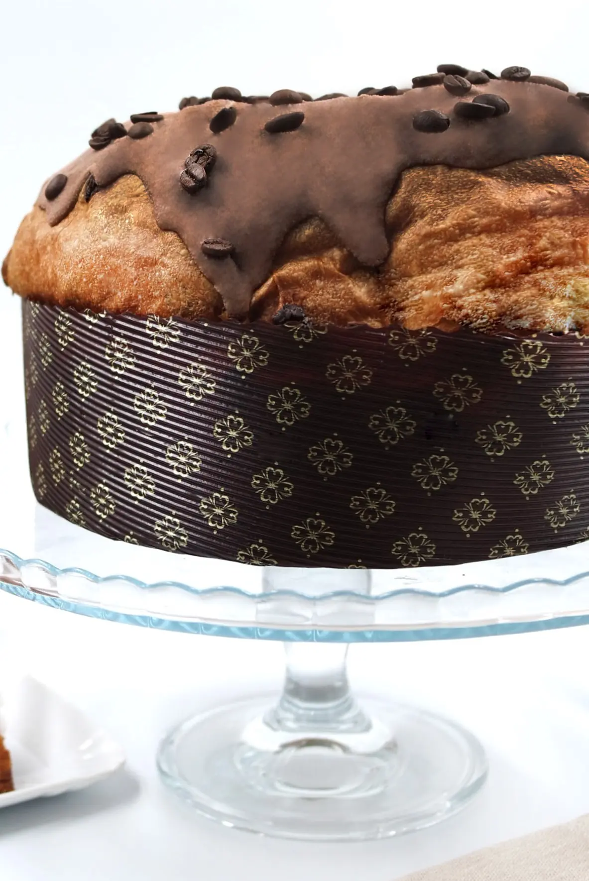 Panettone al caffè e cioccolato