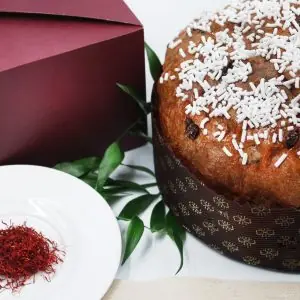Panettone zafferano e albicocca