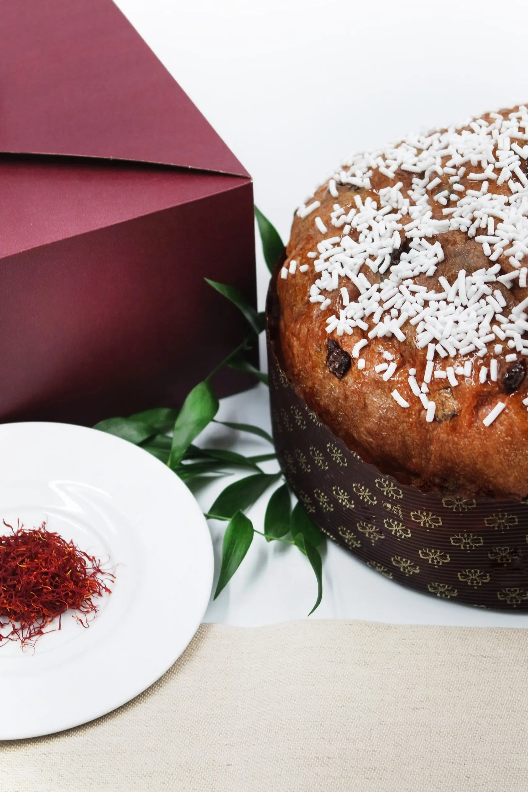 Panettone zafferano e albicocca